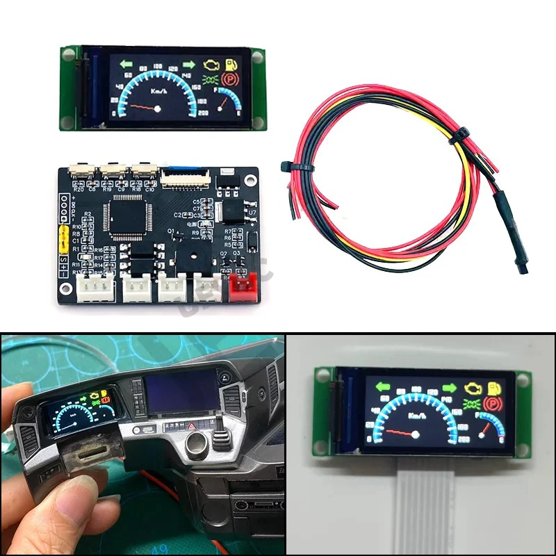 Diy Electronics For Kids - Modell-Simulations-Elektronikdisplay für 1/10 RC Crawler Auto