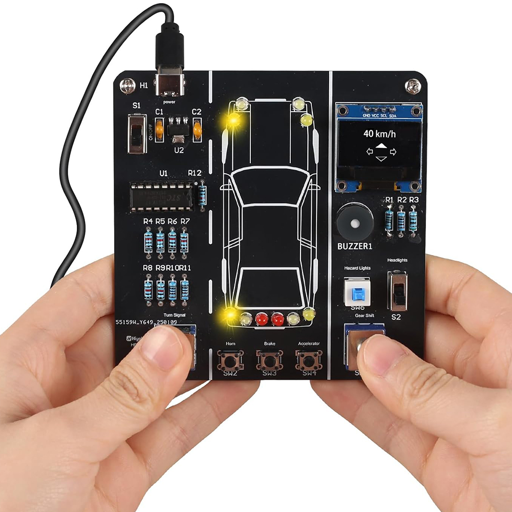 Diy Electronics Projects For Students - DIY Auto Fahren Simulation Löten Praxis