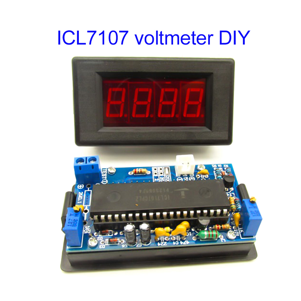 Diy Electronics For Kids - ICL7107 Voltmeter DIY-Kit Teile DC 5V