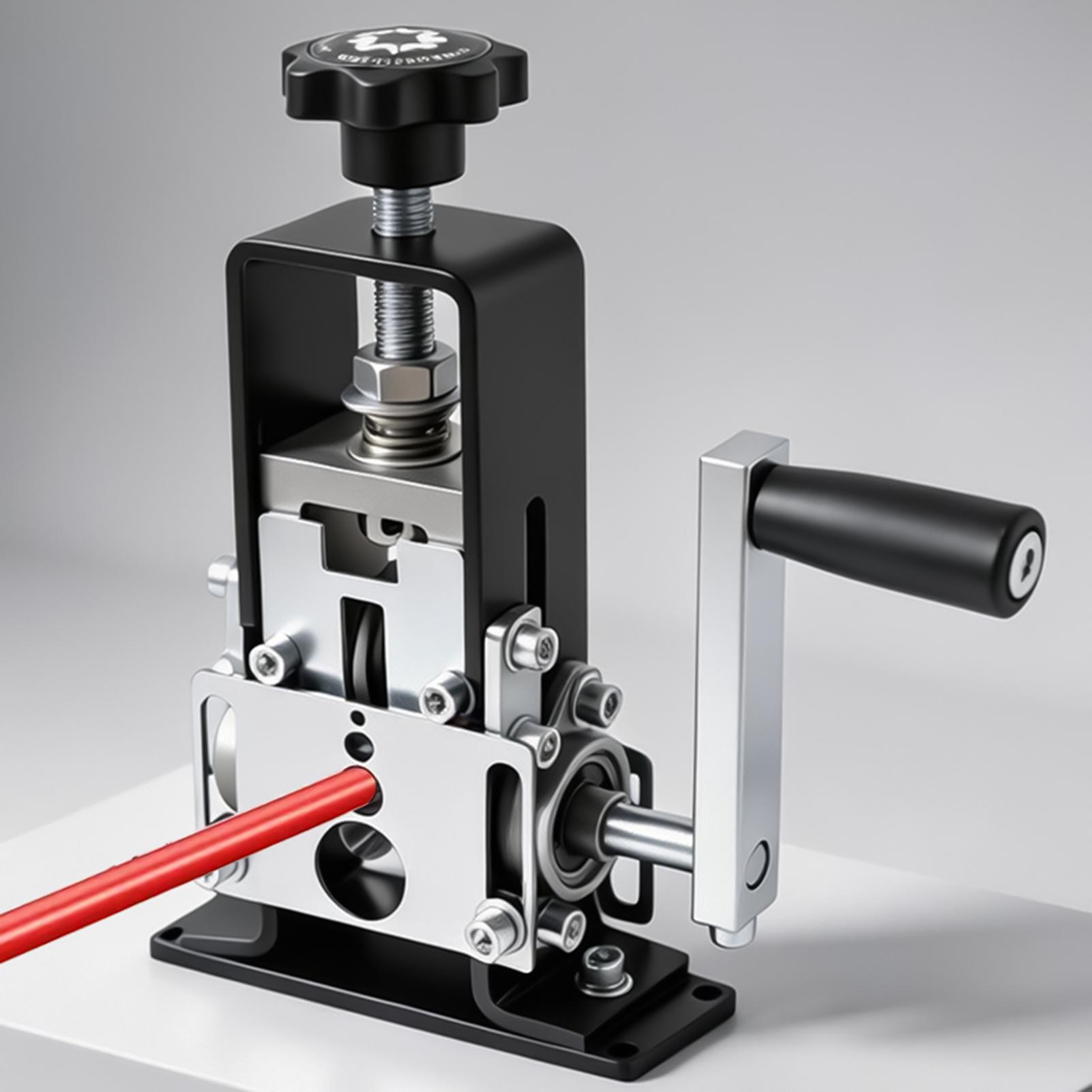 Wire Stripper Cutter - Elektrische Drahtabisolierzangen mit Handkurbel, multifunktional, tragbar,