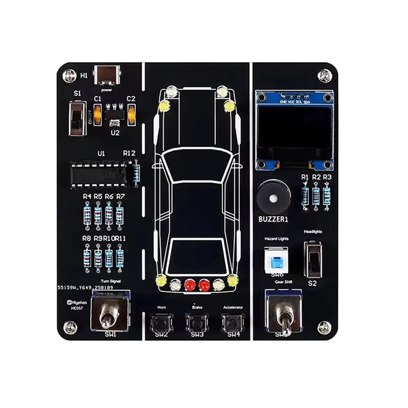 Diy Electronics Projects For Students - JABS-DIY Auto-Fahrsimulations-Lötübungsset STEM Elektronik-Projekt Simulator Schweißprojekt