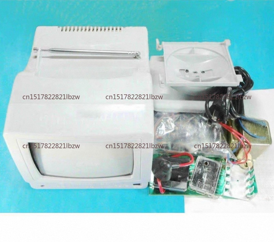 Diy Electronics Parts - 5,5-Zoll-Schwarz-Weiß-Fernseher-Bausatz, elektronische Produktionstrainings-Teile, DIY ZX2035
