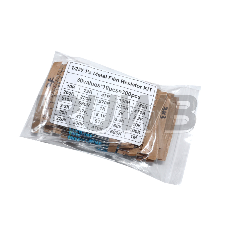 Resistor Kit 1 4W - 300 Stück 1/4 W 1/2 W