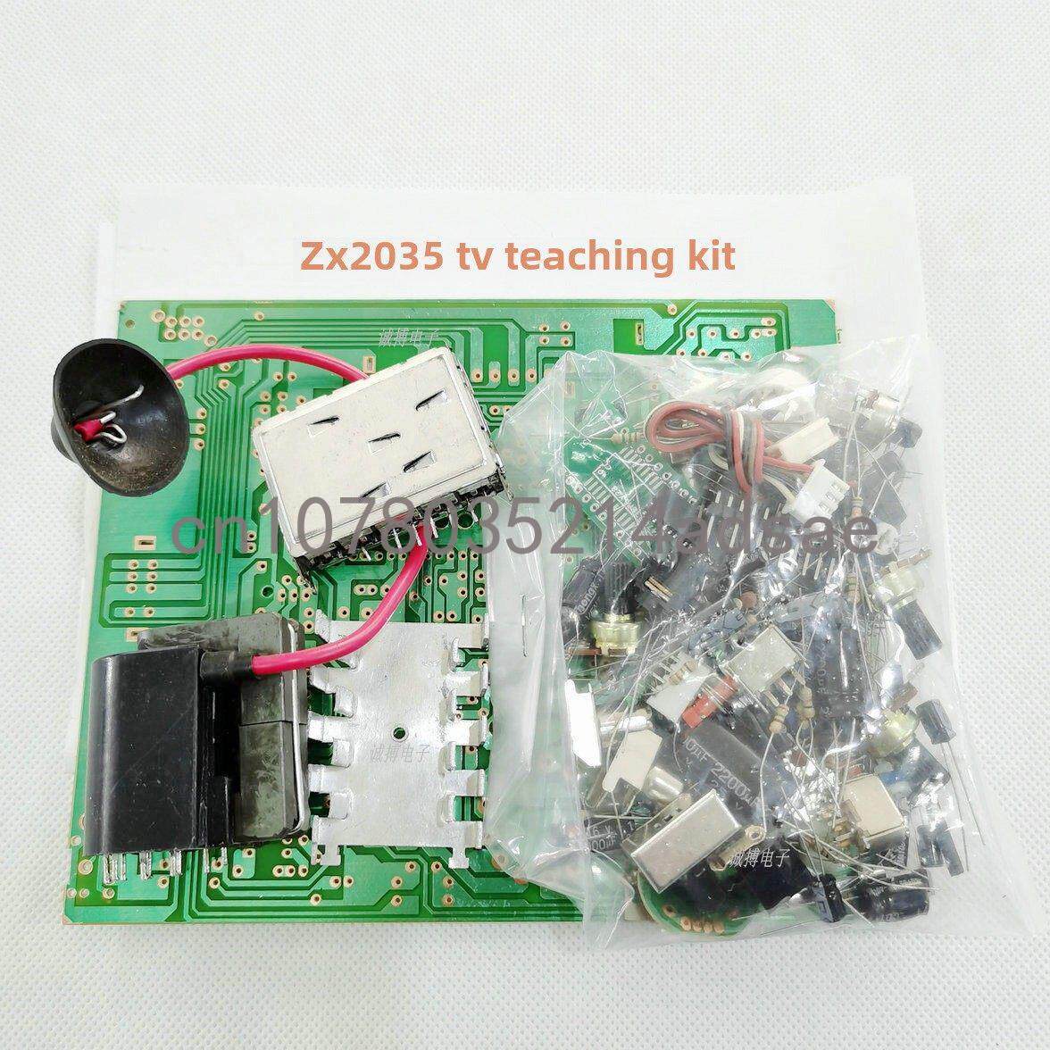 Diy Electronics Parts - 5,5 Zoll Schwarz-Weiß-TV-Mainboard-Kit / Teile, Elektronisches