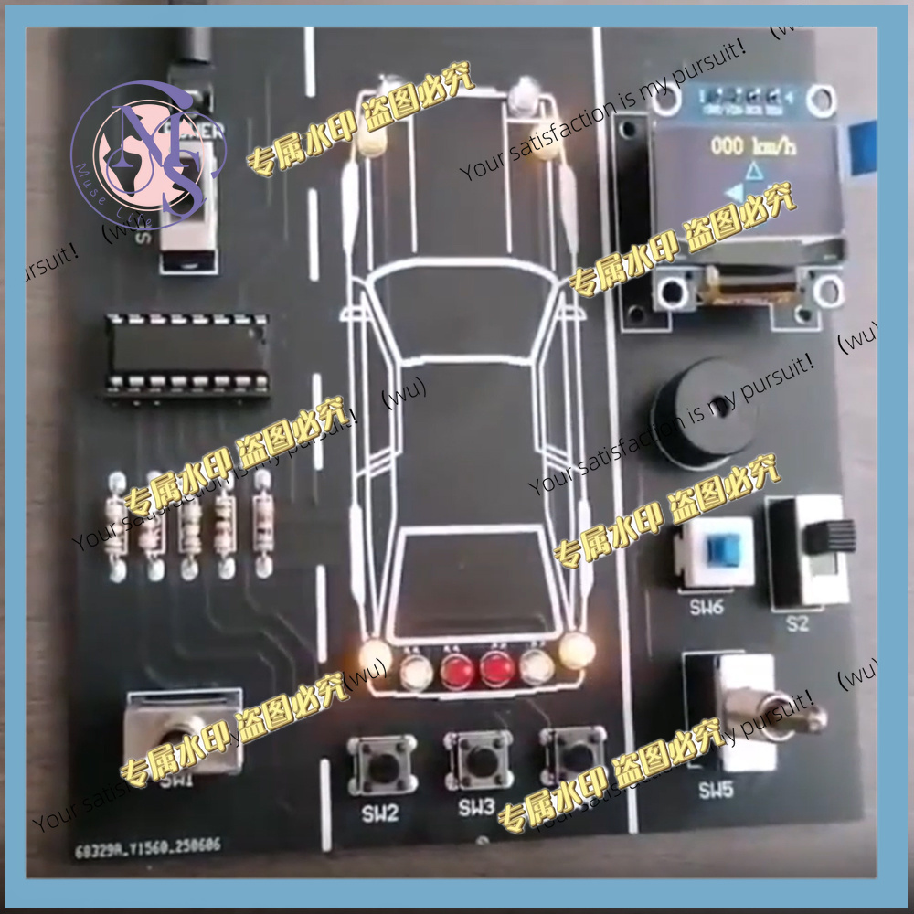 Diy Electronics Projects For Students - DIY-Teile Auto-Fahrsimulator DIY Lötübungs-Set Elektronik-Projekt für