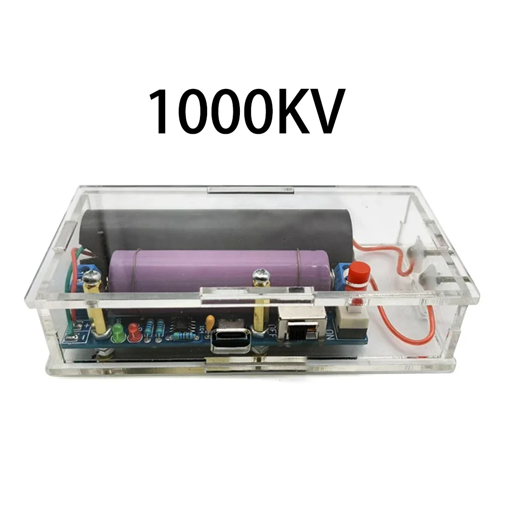 Diy Electronics Projects For Students - Einstellbares Plasma-Lichtbogen-Tesla-Spulen-DIY-Montagemodul DC 3,7V-6V Elektronisches Experimentier-Set