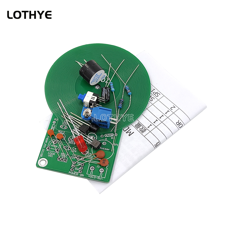 Diy Electronic Modules - DC 3V-5V Metalldetektor-Kit DIY elektronisches Kit