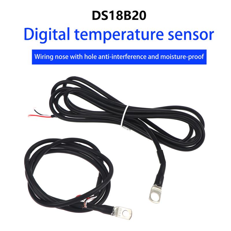 Ds18B20 Temperature Sensor - DS18B20 Digitaler Temperatursensor Hochpräzise Wasserdichte Sonde