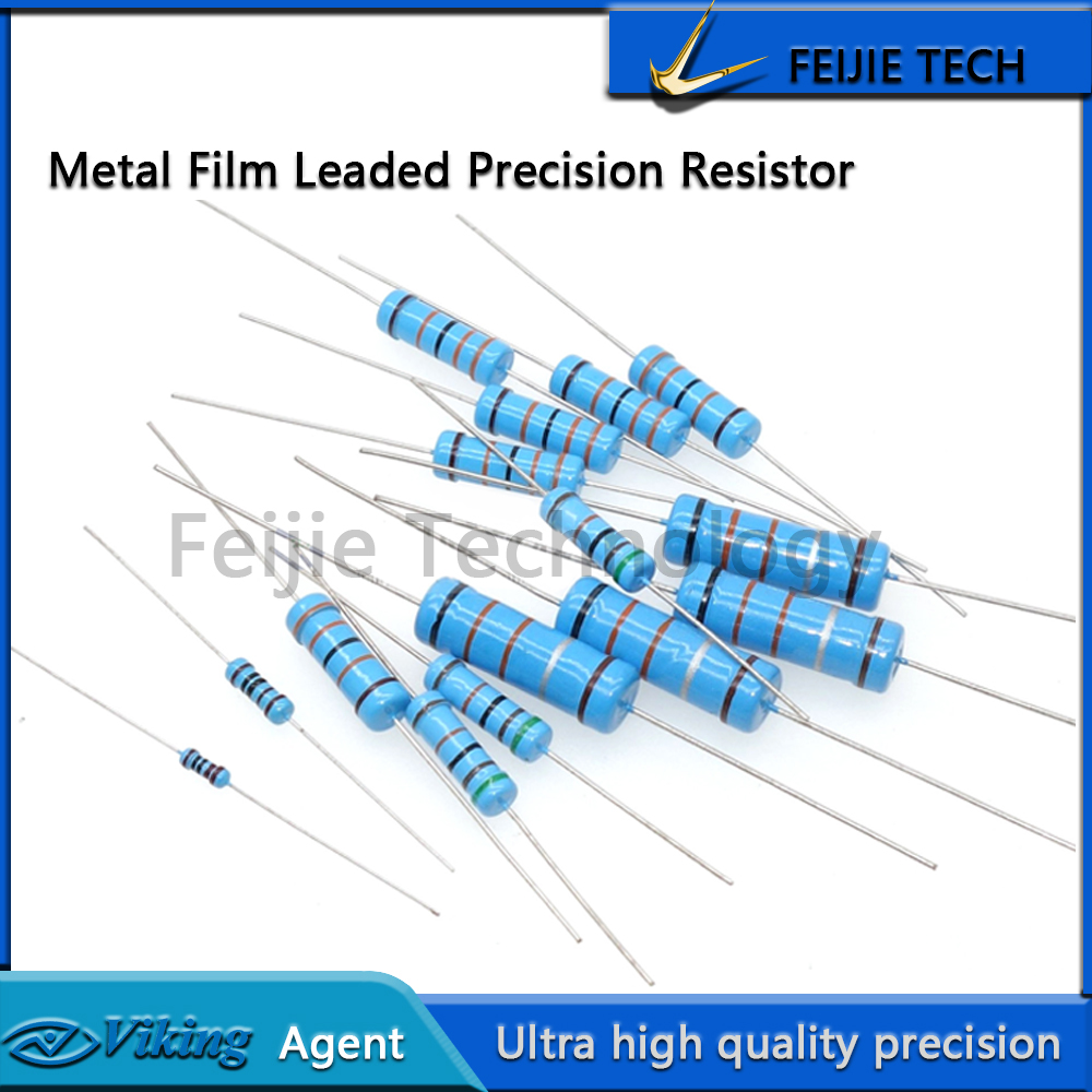 Resistor Kit 1 4W - 20 Stück/Set 3W Metallfilm-Widerstände 1% 0,1R-2,2M