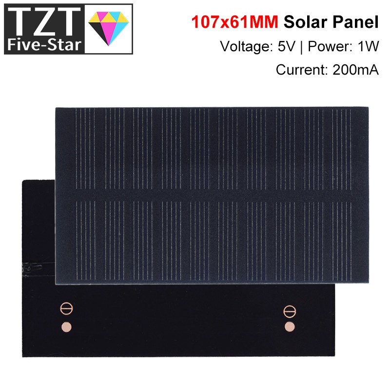 Diy Electronics For Kids - Smart elektronik Solar Panel 1W 5V