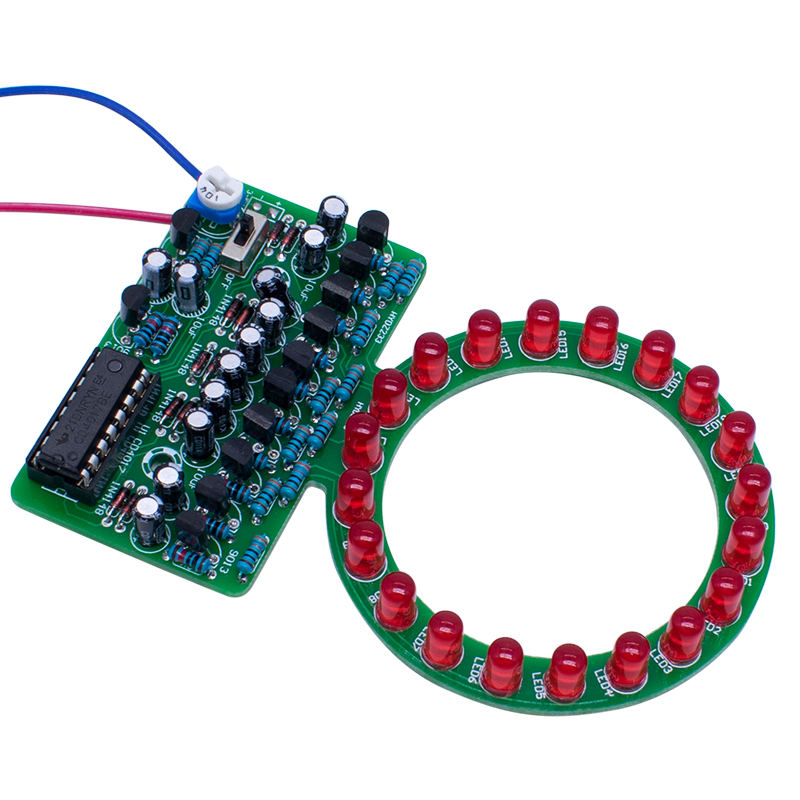 CD4017 Ring-Gradient-LED-Laufl – Diy Electronics Kits For Kids Bewertung und Preis