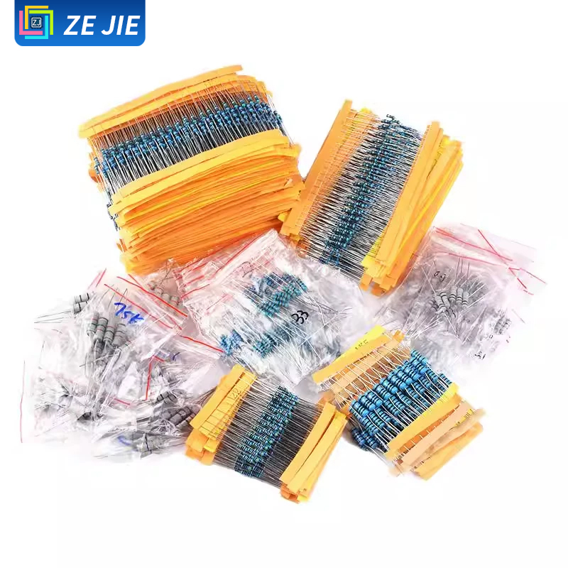 1/4W Metallfilm-Widerstandssor – Resistor Kit 1 4W Bewertung und Preis
