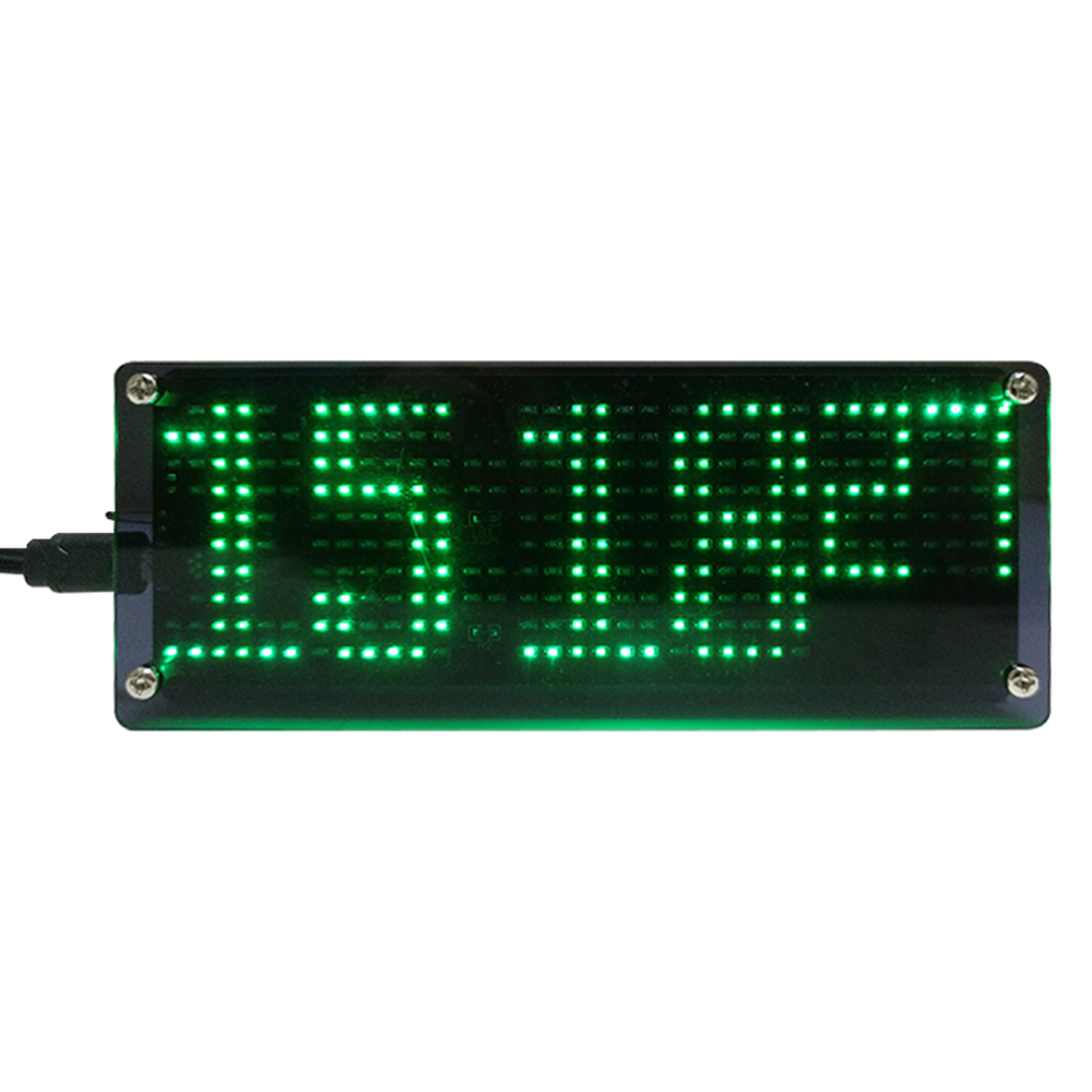 DIY Digital Dot Matrix Uhr Ele – Diy Electronics Learning Kit Bewertung und Preis