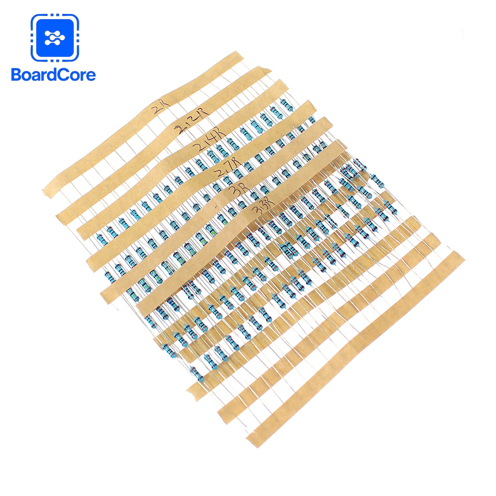 100/120 Stück 1/4W 1% Metallfi – Resistor Kit 1 4W Bewertung und Preis
