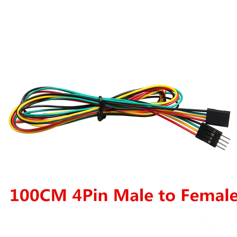 10 teile/los 4pin 100 cm M-M/M – Breadboard Jumper Wire Bewertung und Preis