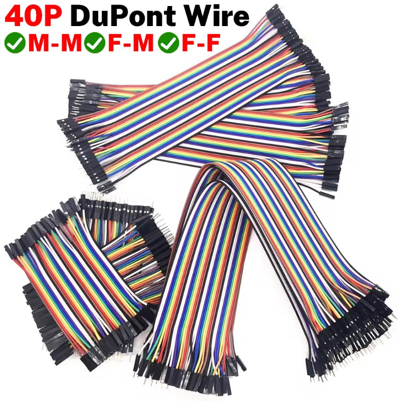 40-Pin Dupont Kabel-Set, Flach – Breadboard Jumper Wire Bewertung und Preis