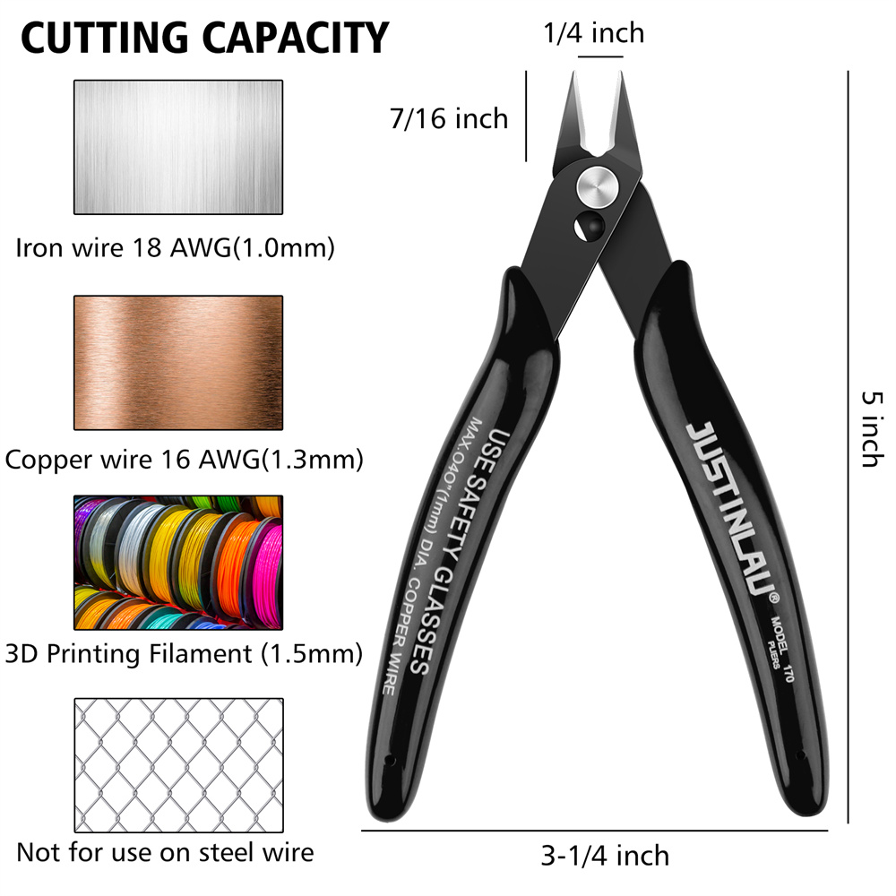 Mini-Spitzzange, Modellzange,  – Wire Stripper Cutter Bewertung und Preis