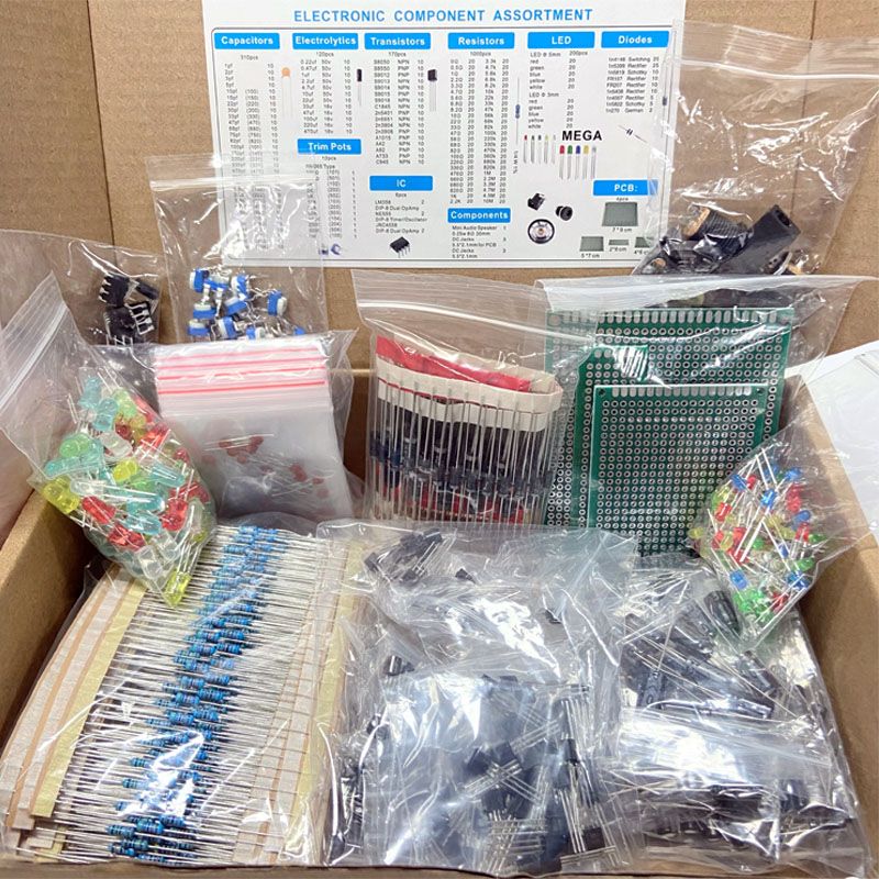 1900-teiliges Komponenten-Set  – Resistor Kit 1 4W Bewertung und Preis