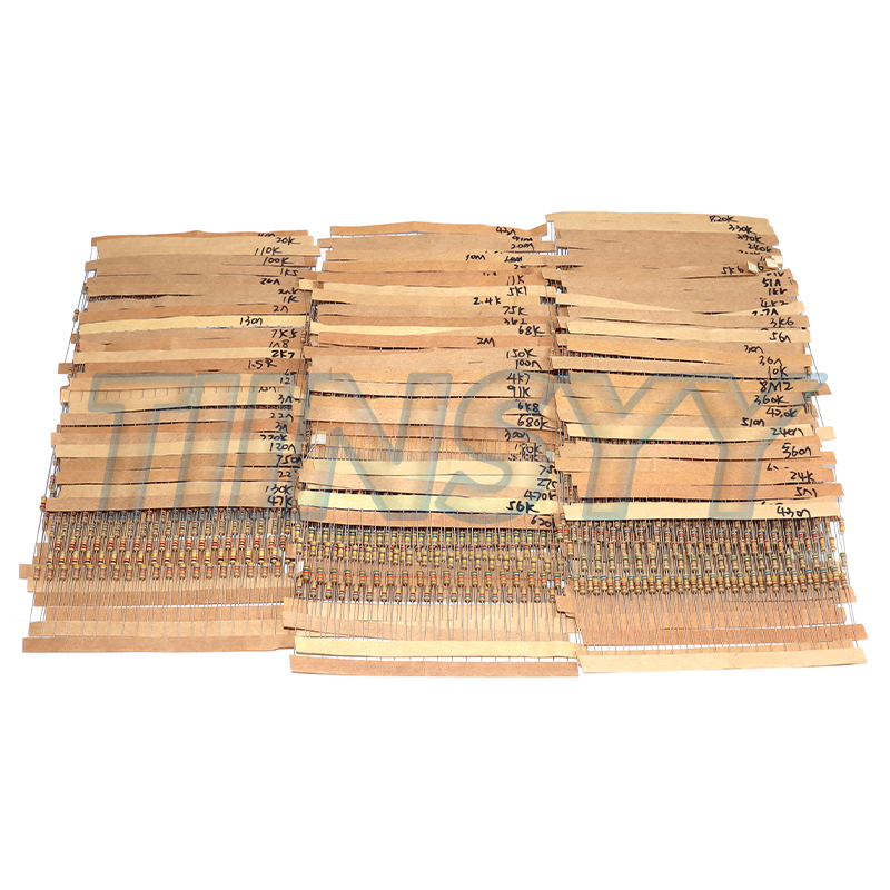 3120 Stück 156 Werte 1-10M Ohm – Resistor Kit 1 4W Bewertung und Preis