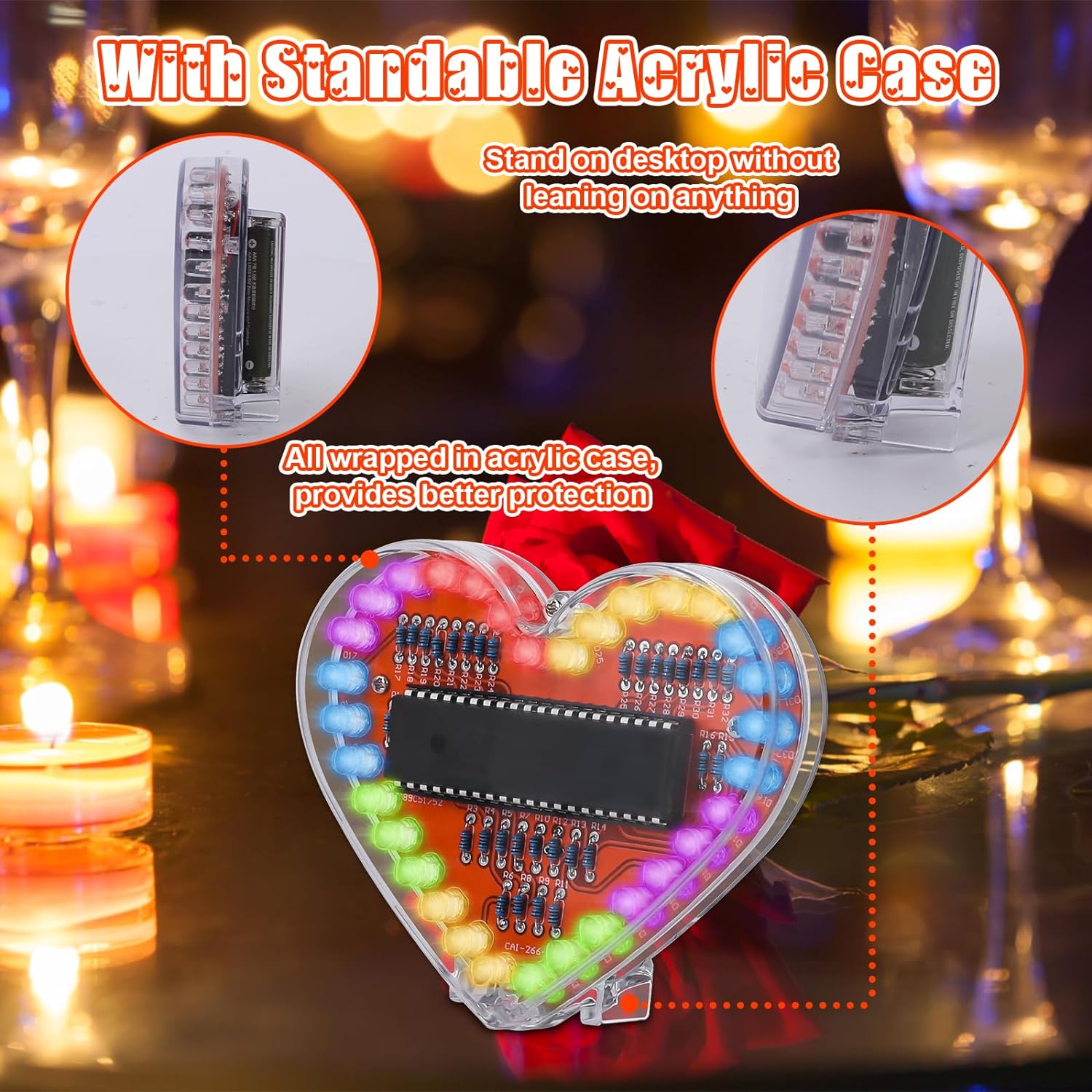 DIY elektronische Kit herzförm – Diy Electronics Projects For Students Bewertung und Preis