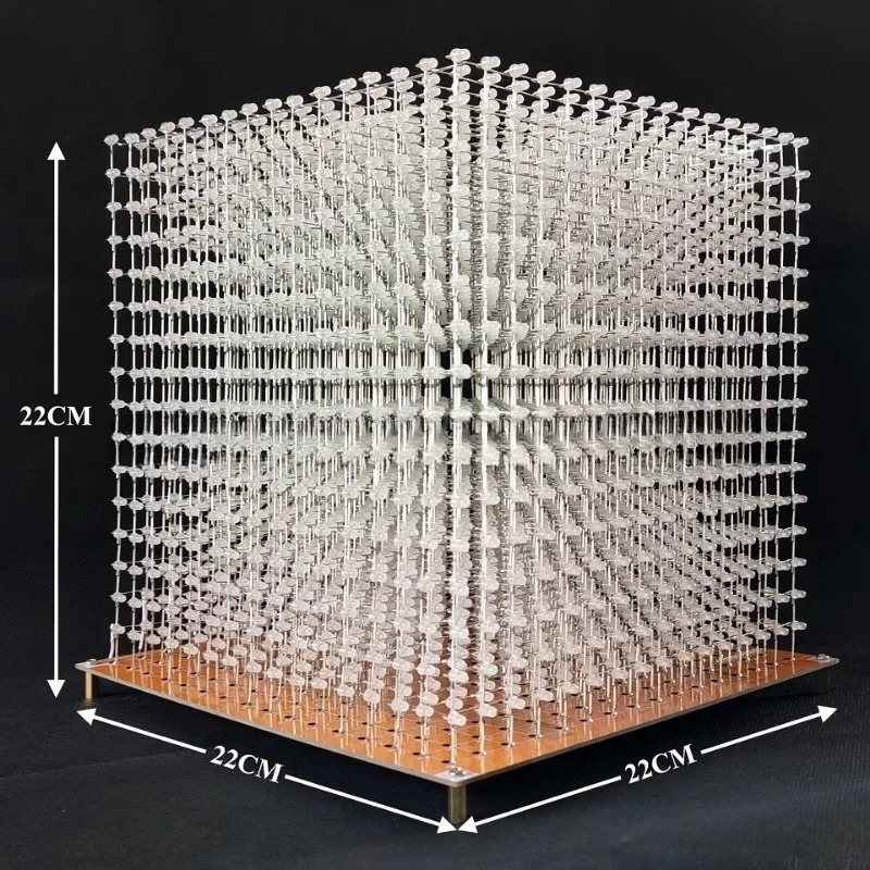 3 D16mini Lichtwürfel-Kit 16x1 – Diy Electronics Parts Bewertung und Preis