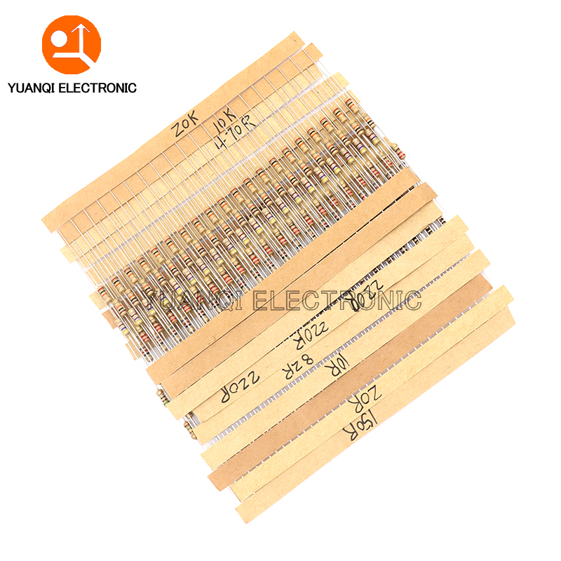 860 Stück 1/4 W Kohleschicht-W – Resistor Kit 1 4W Bewertung und Preis