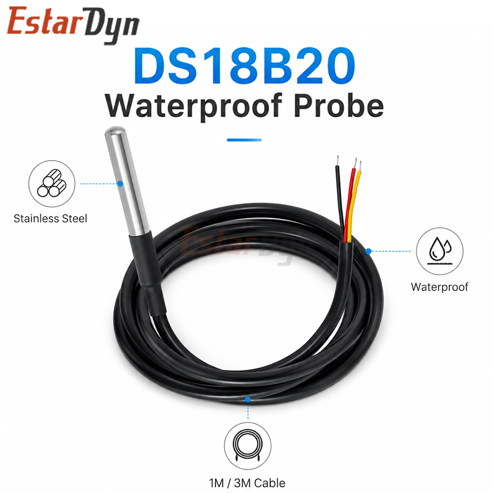 Estardyn DS18B20 Wasserdichter – Ds18B20 Temperature Sensor Bewertung und Preis