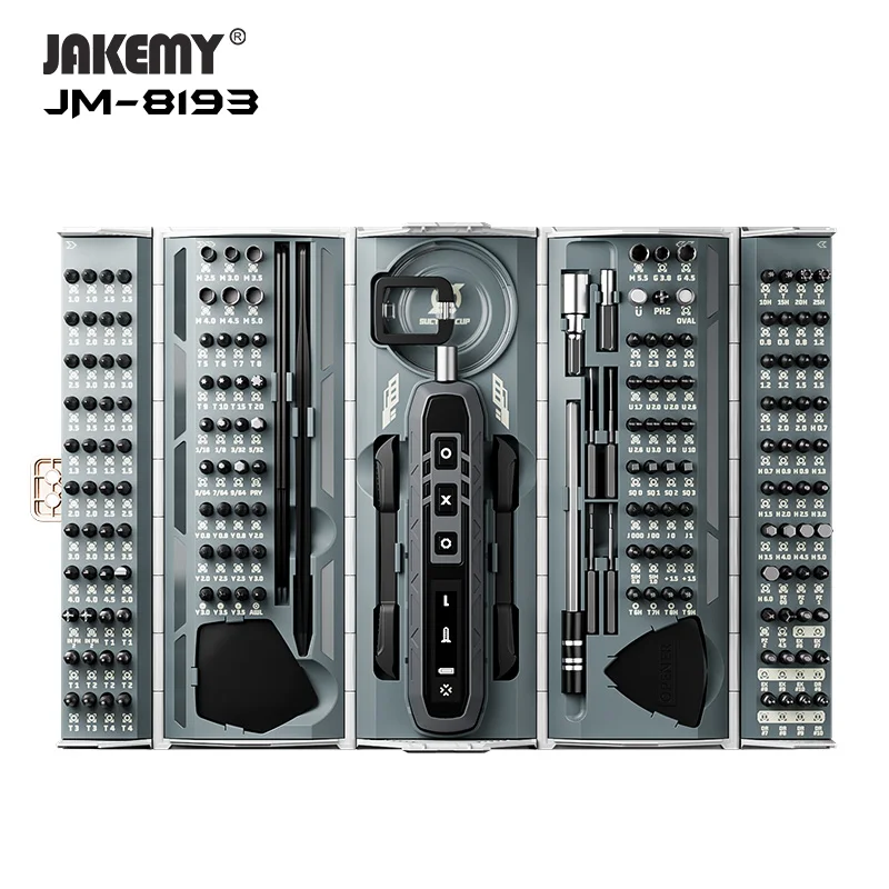 JAKEMY JM-8193 180-in-1 Elektr – Diy Box Electronics Mall Bewertung und Preis