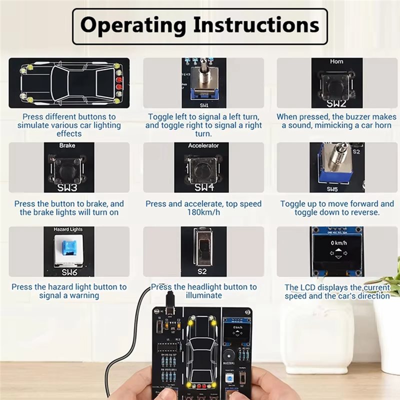 JABS-DIY Auto-Fahrsimulations- – Diy Electronics Projects For Students Bewertung und Preis