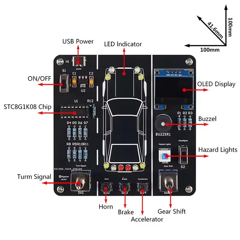 JABS-DIY Auto-Fahrsimulations- – Diy Electronics Projects For Students Bewertung und Preis