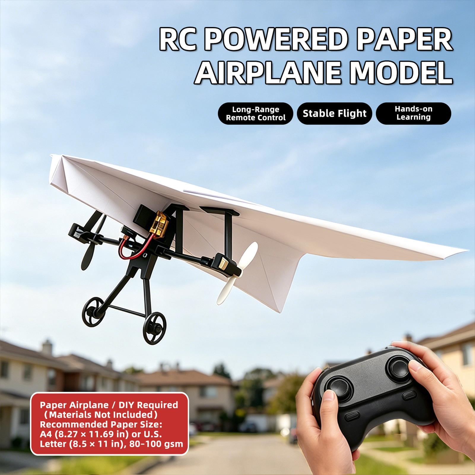 DIY RC Papierflugzeug-Bausatz  – Diy Electronics For Kids Bewertung und Preis