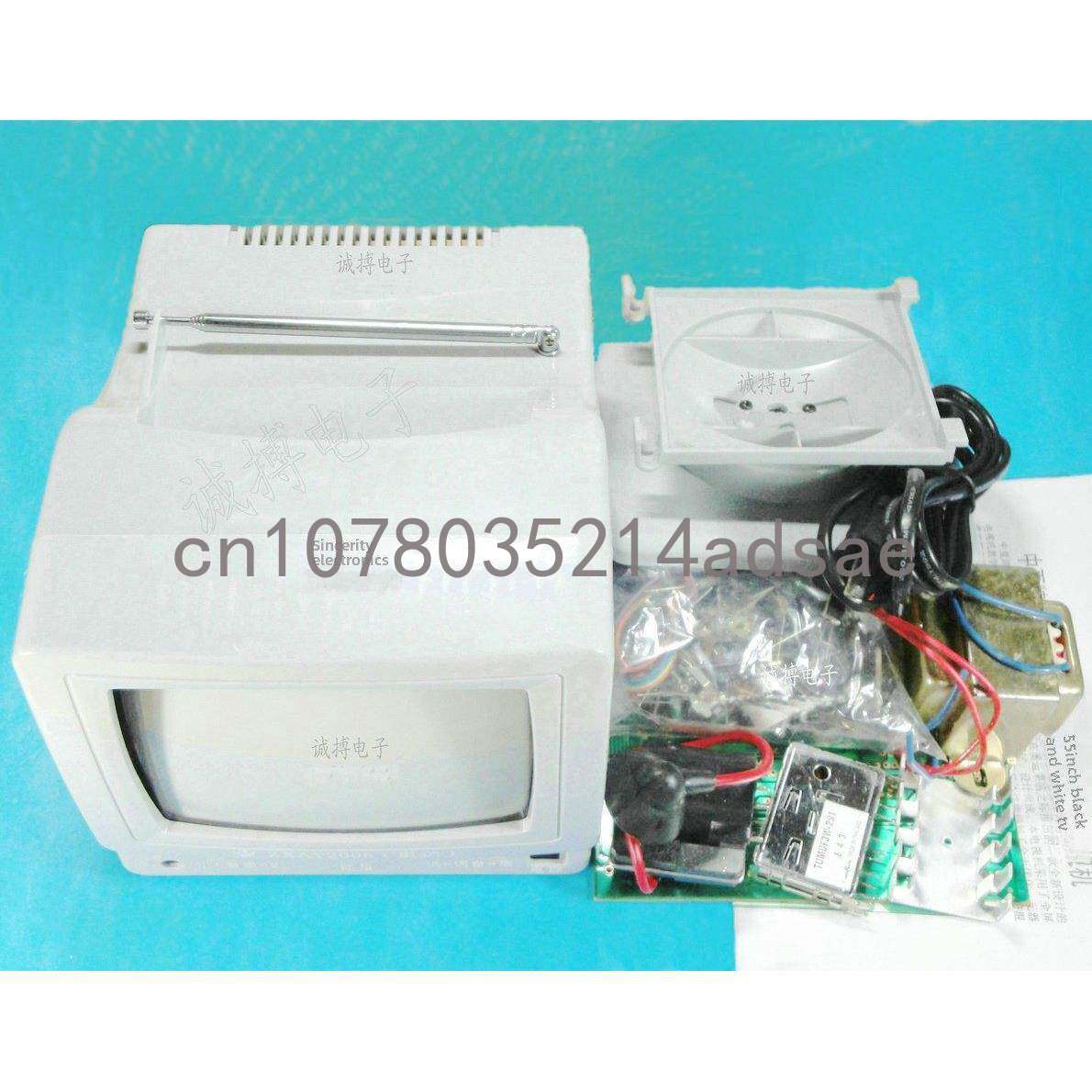 5,5 Zoll Schwarz-Weiß-TV-Mainb – Diy Electronics Parts Bewertung und Preis