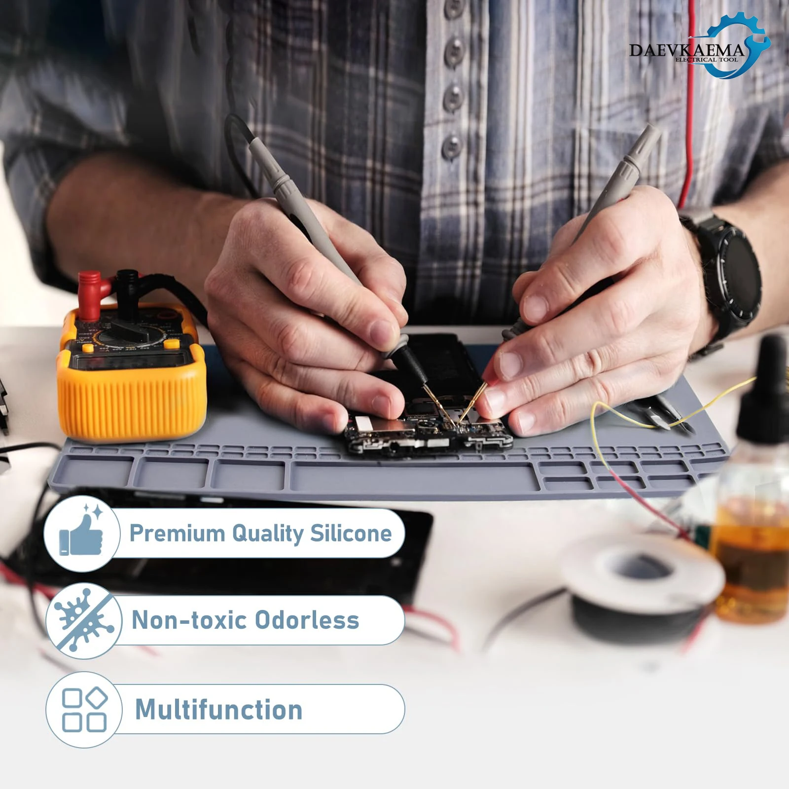Magnetisches Silikon-Lötpad 50 – Diy Electronics Watch Bewertung und Preis