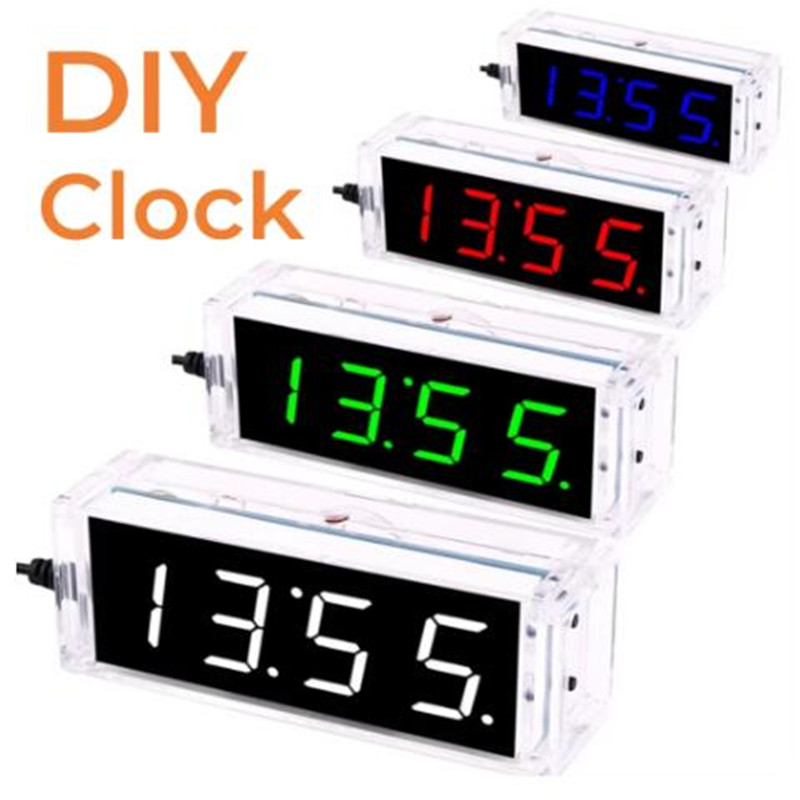 DIY Digitaluhr Kit Display Dat – Diy Electronics Learning Kit Bewertung und Preis