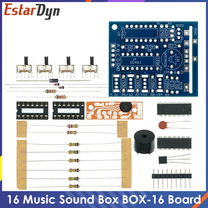 16-Ton Musik-Soundbox BOX-16 B – Diy Electronics Learning Kit Bewertung und Preis