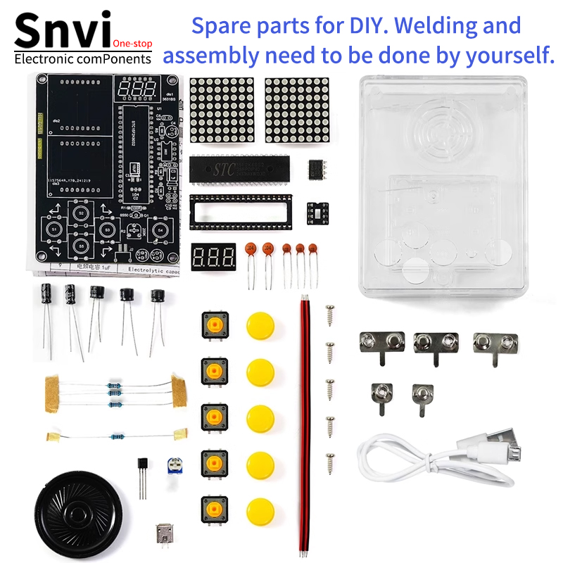 Snvi DIY Pixel-Spielkonsole Ba – Diy Box Electronics Mall Bewertung und Preis
