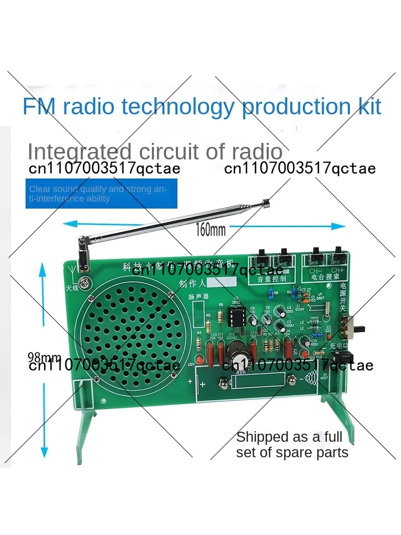Radio-Bausatz FM FM FM Elektro – Diy Electronics Parts Bewertung und Preis